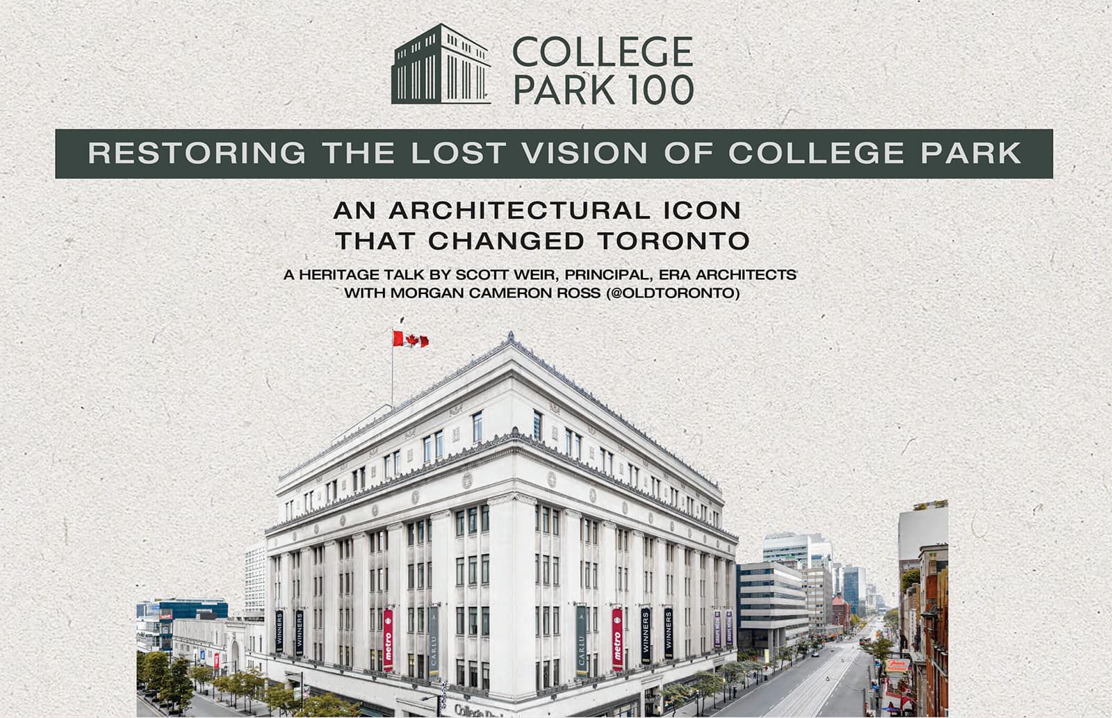 Restoring The Lost Vision of College Park PDF cover